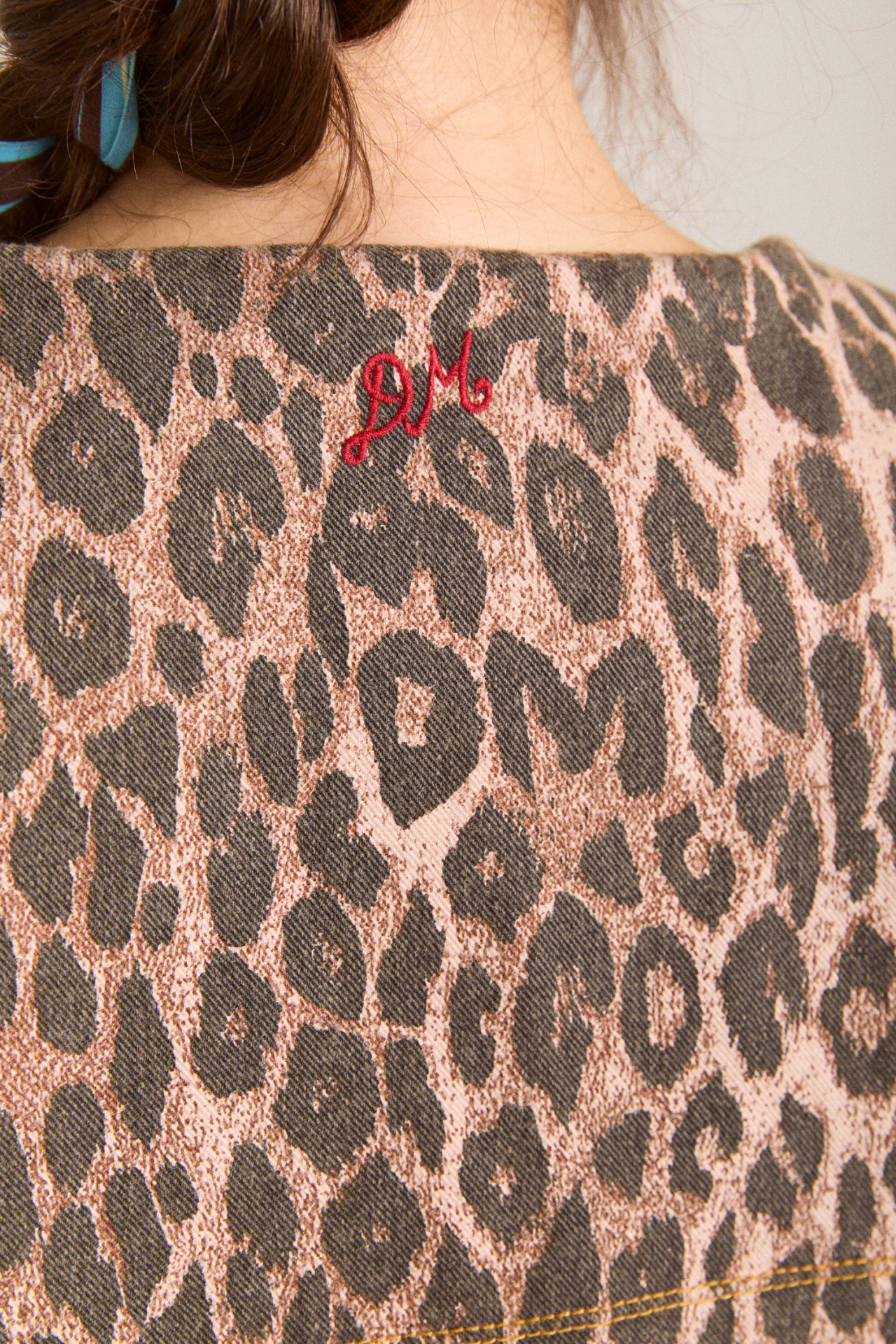 goldie mini dress - leopard