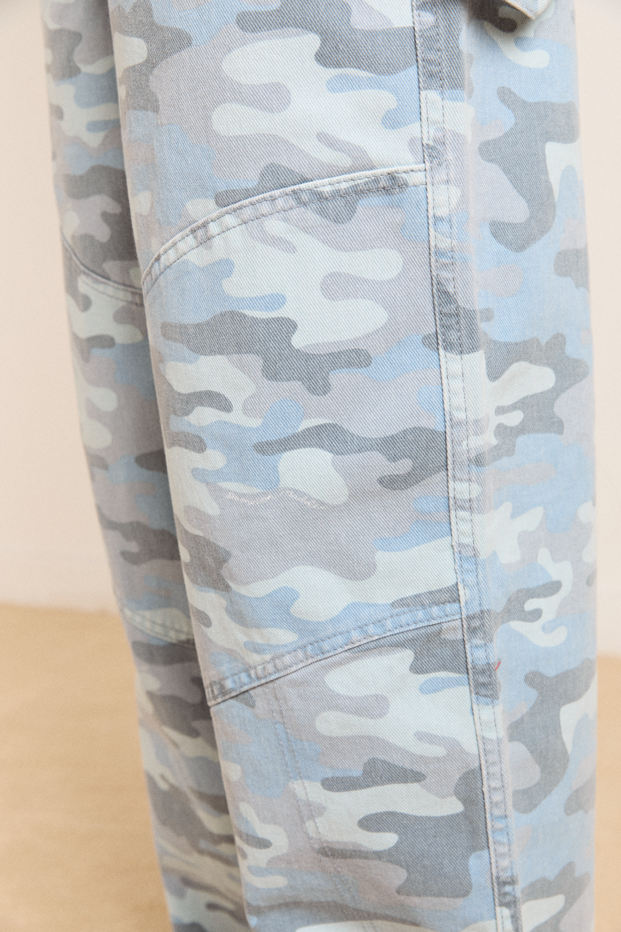 drew jeans - blue camo
