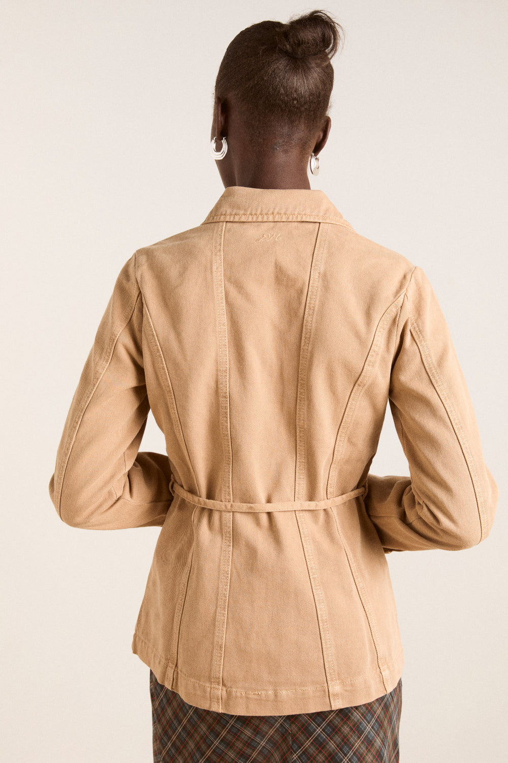 francie blazer - tan