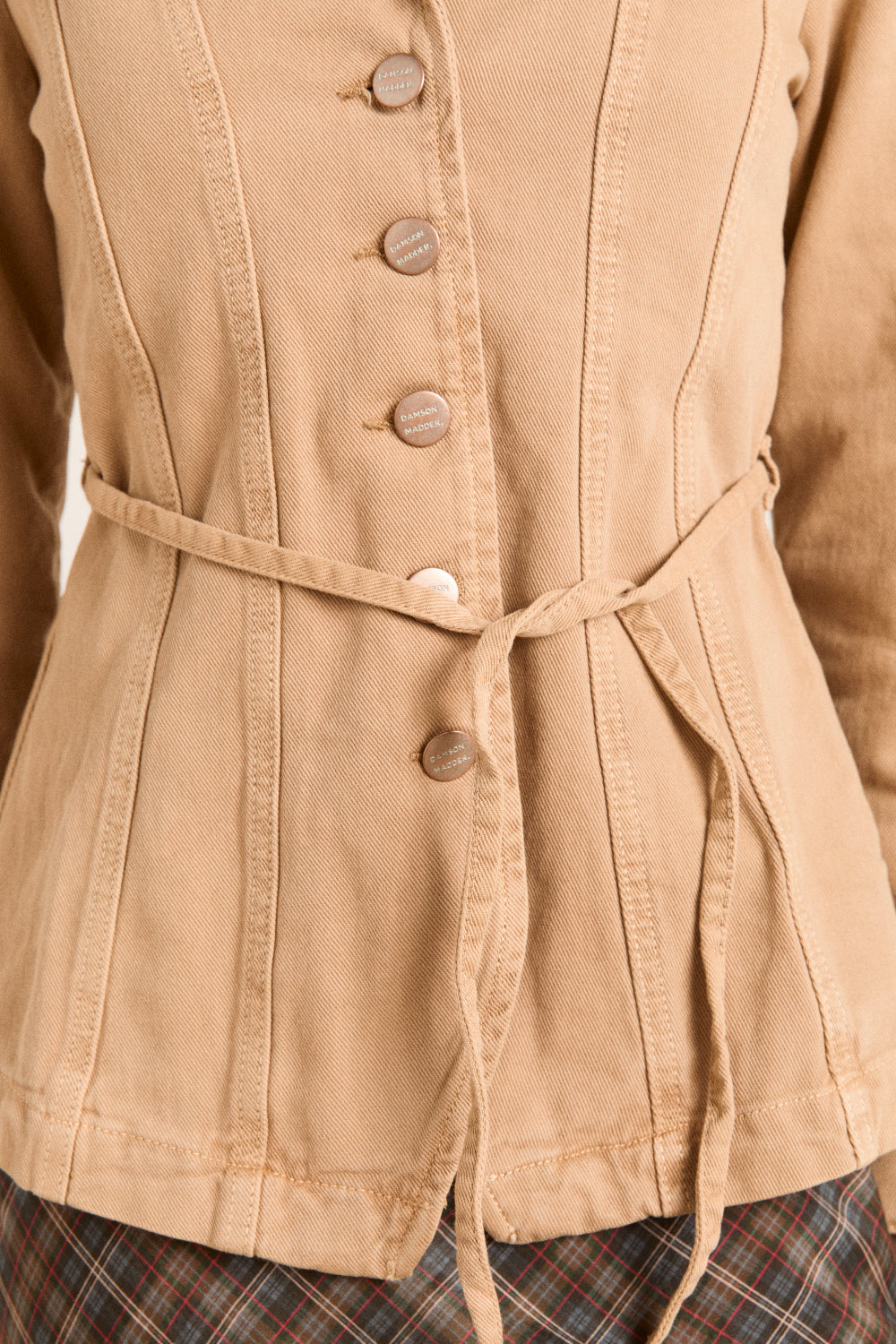 francie blazer - tan