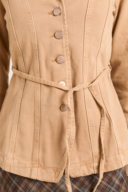 francie blazer - tan