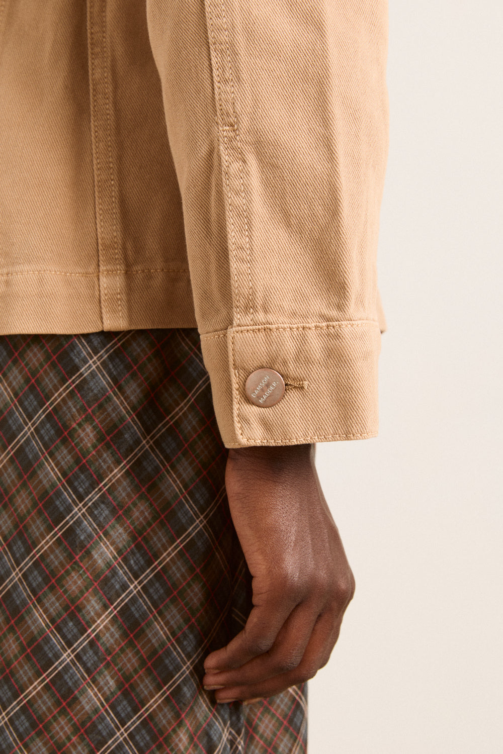 francie blazer - tan