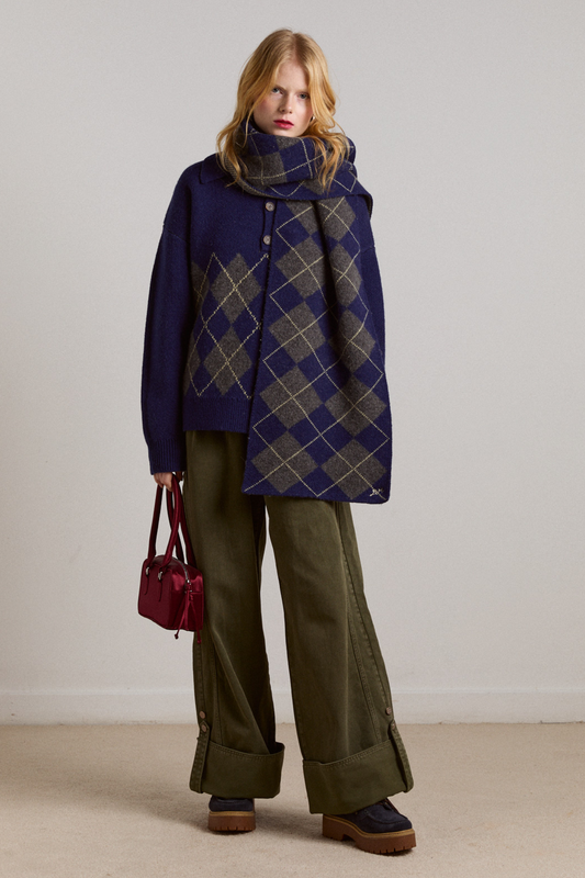 wylie turn up jeans - khaki