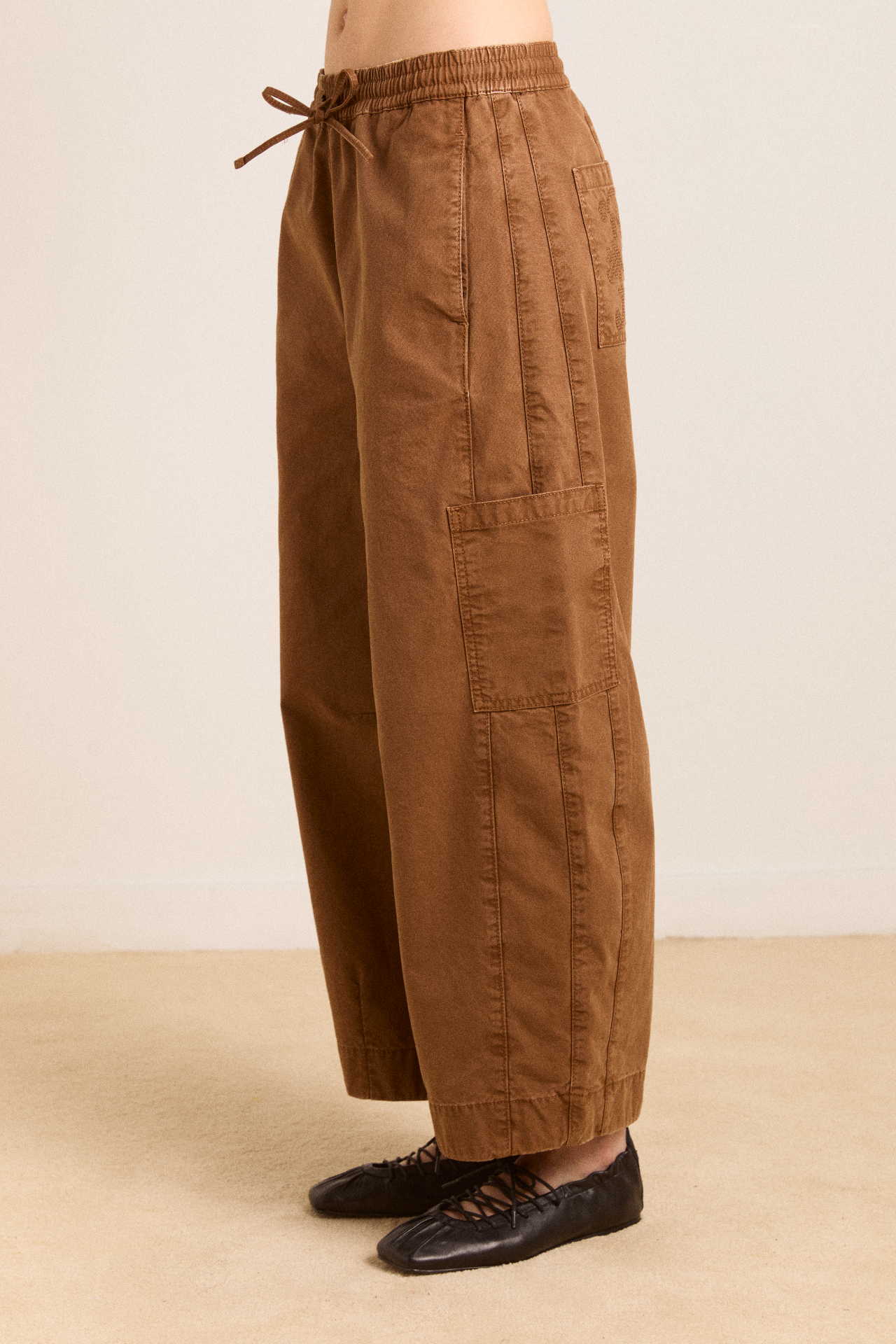 felix twill trouser - caramel