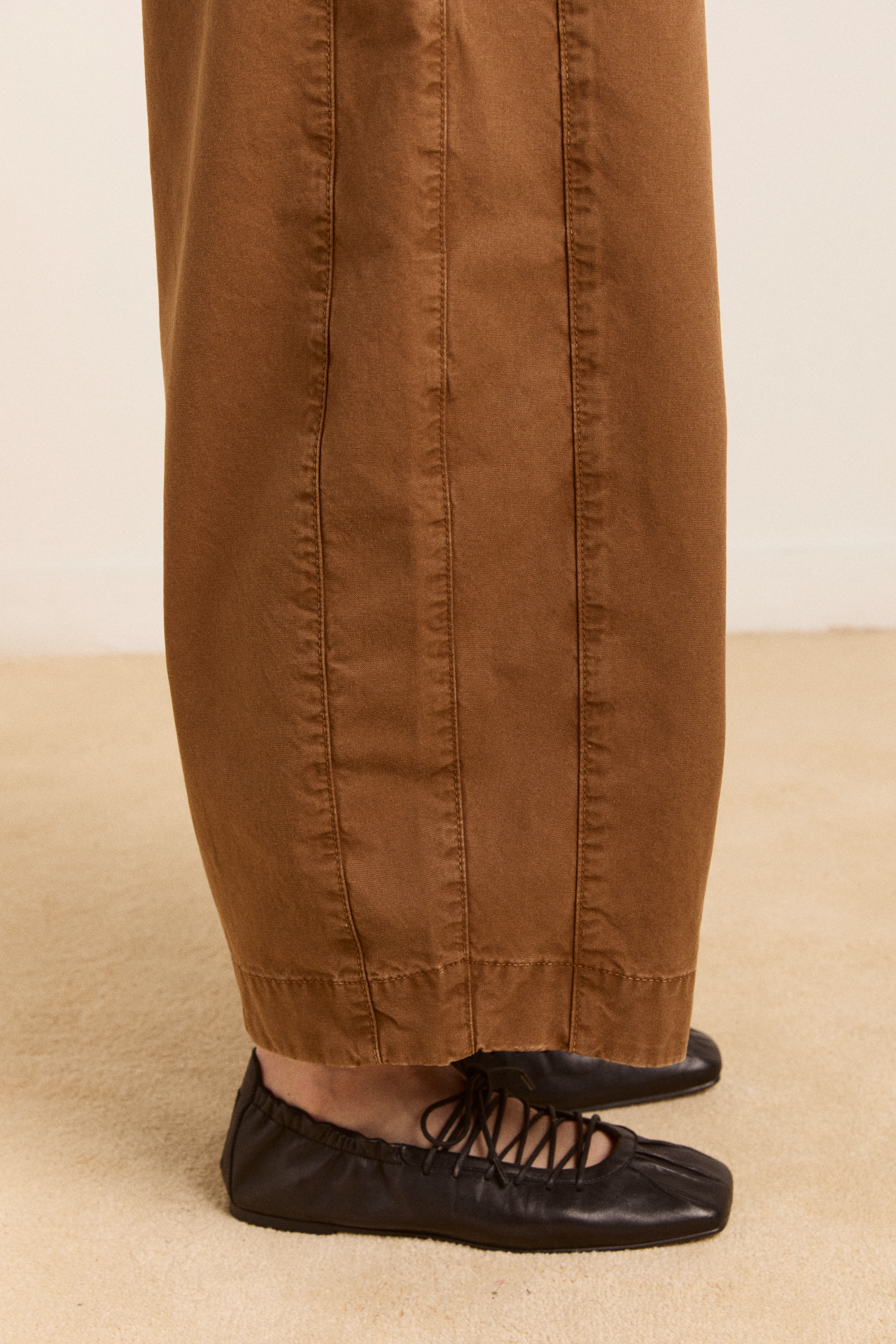 felix twill trouser - caramel