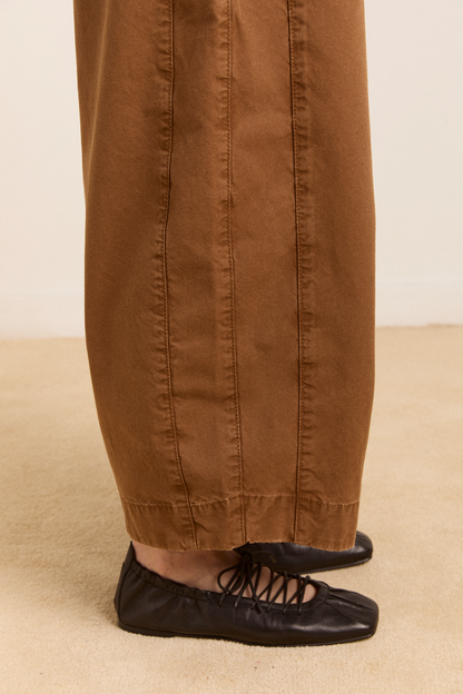 felix twill trouser - caramel