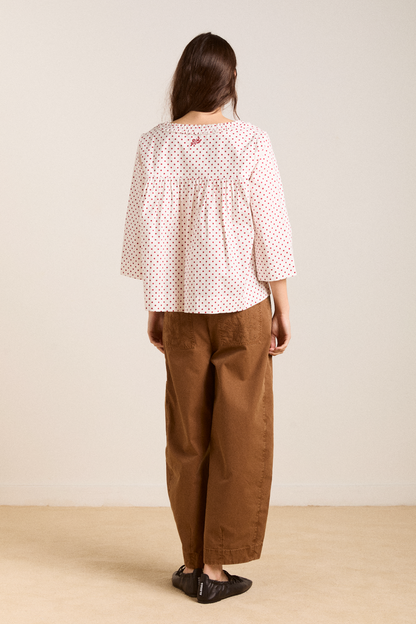 felix twill trouser - caramel