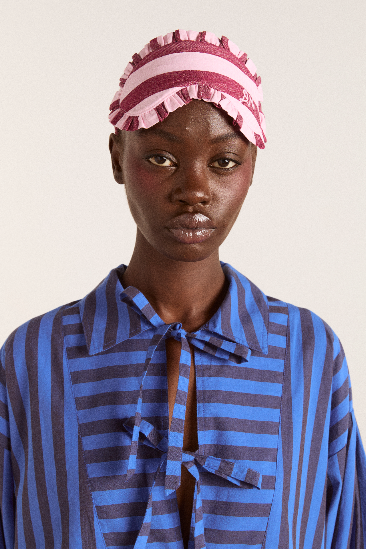 floki pj set - blue stripe