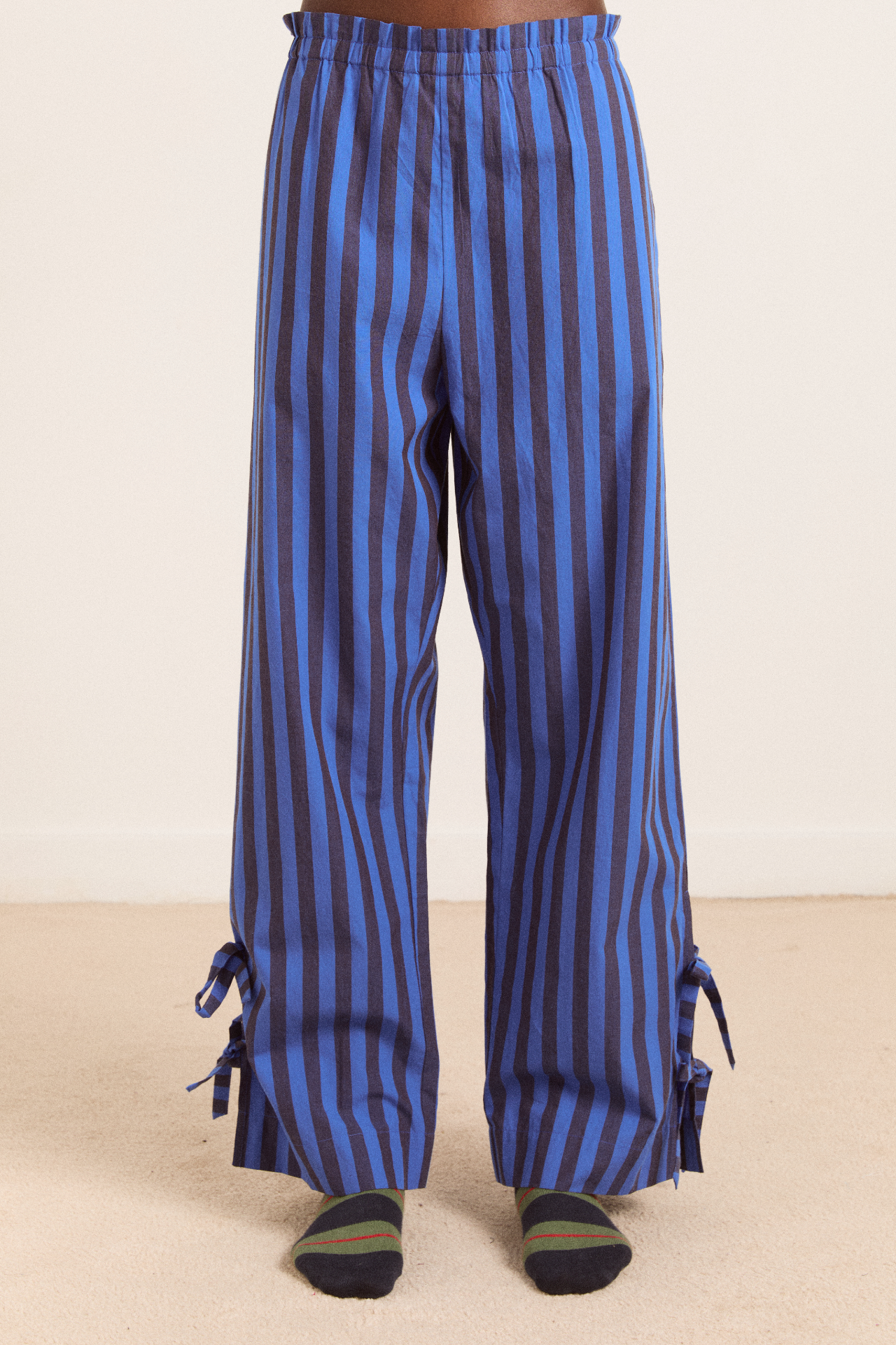 floki pj set - blue stripe