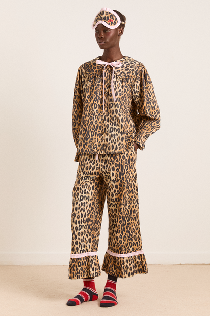 felice pj set - leopard
