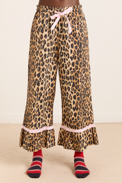 felice pj set - leopard