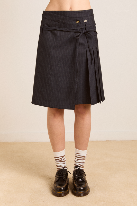 libby kilt - pinstripe