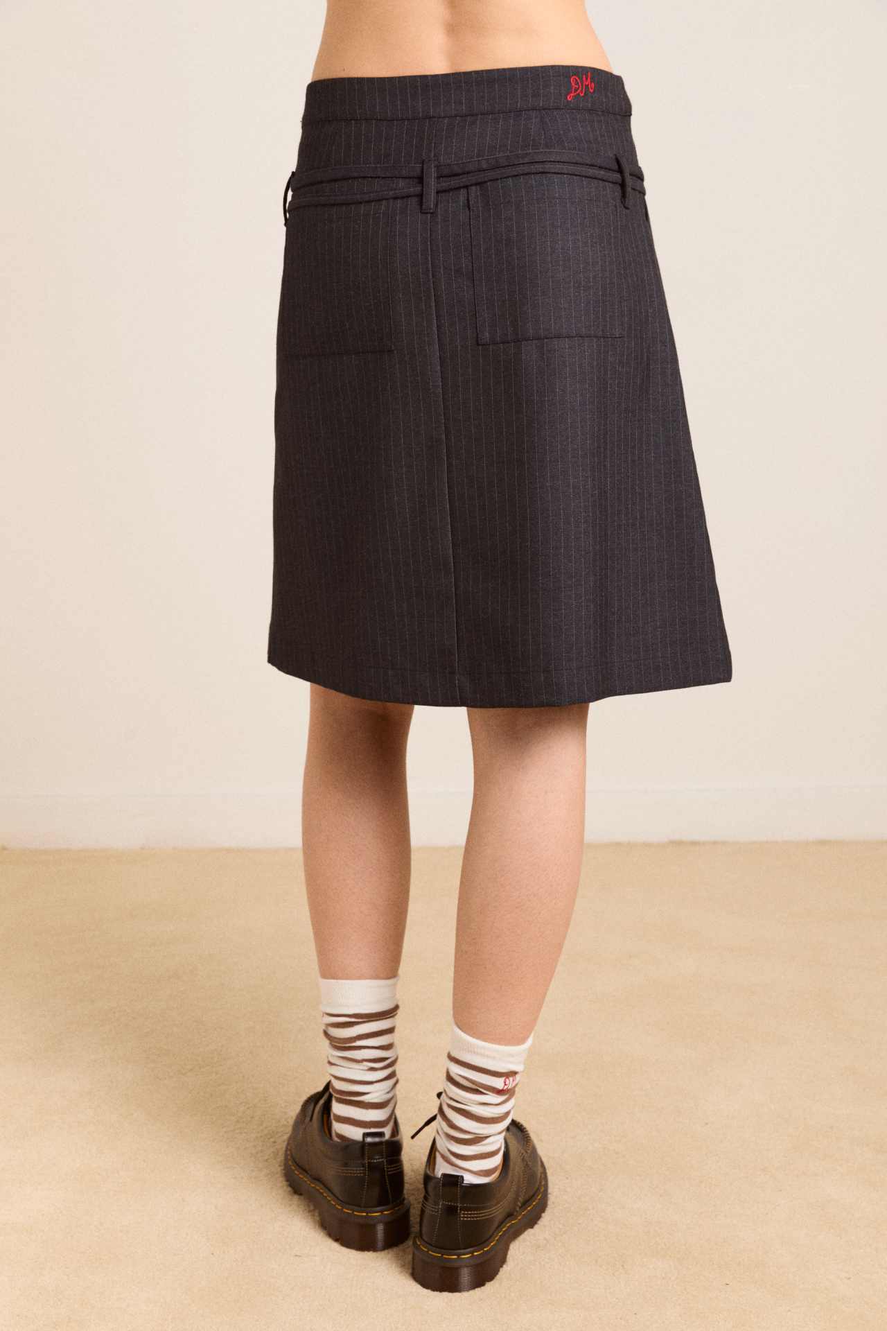 libby kilt - pinstripe