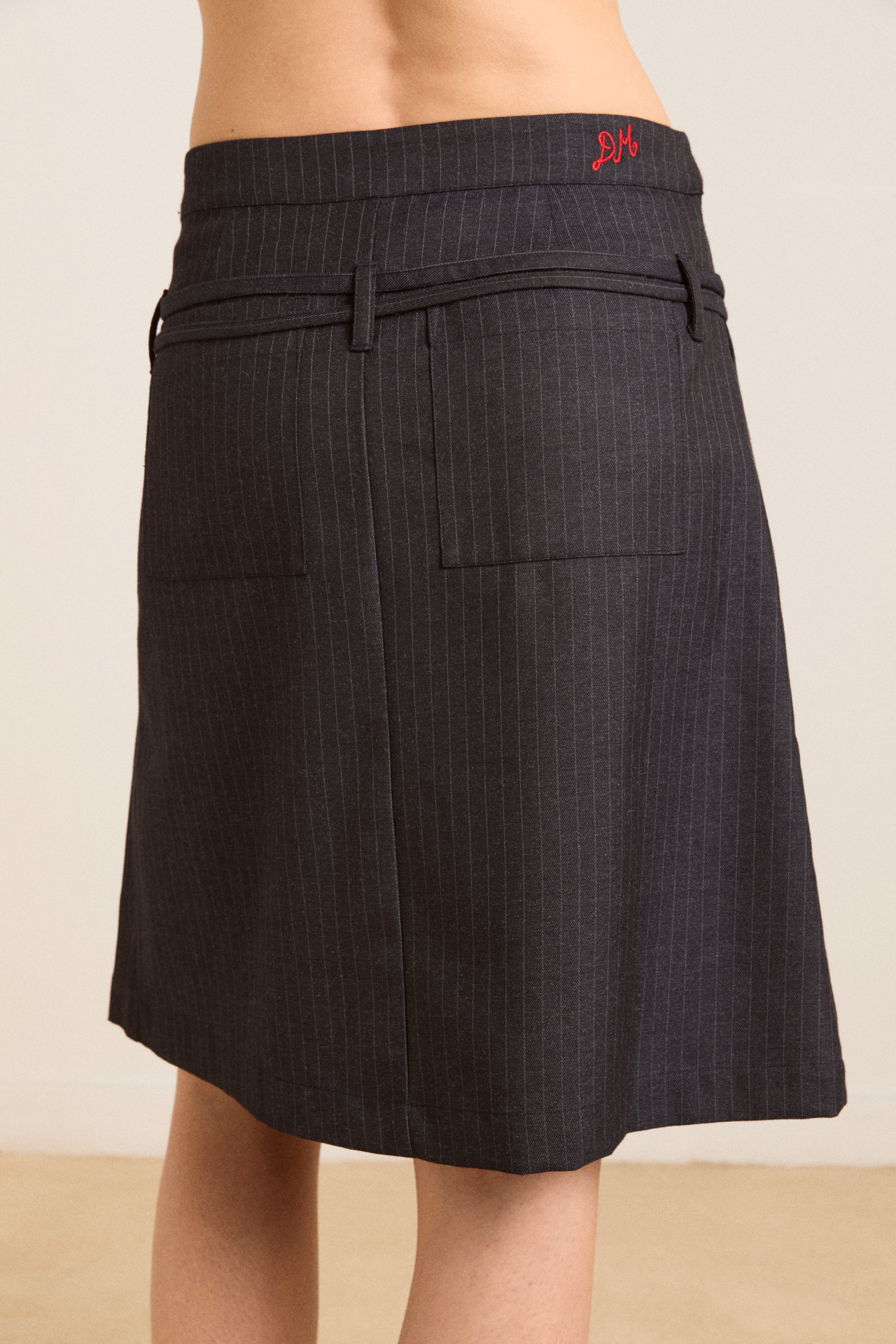 libby kilt - pinstripe