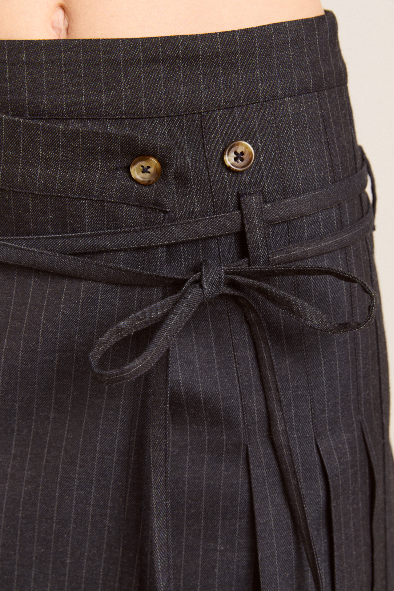 libby kilt - pinstripe