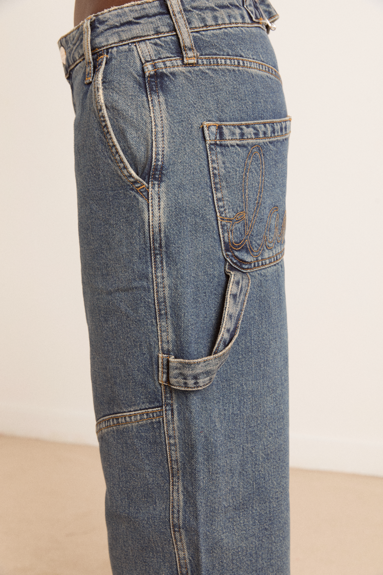 drew jeans - vintage wash
