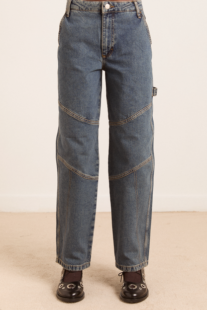 drew jeans - vintage wash