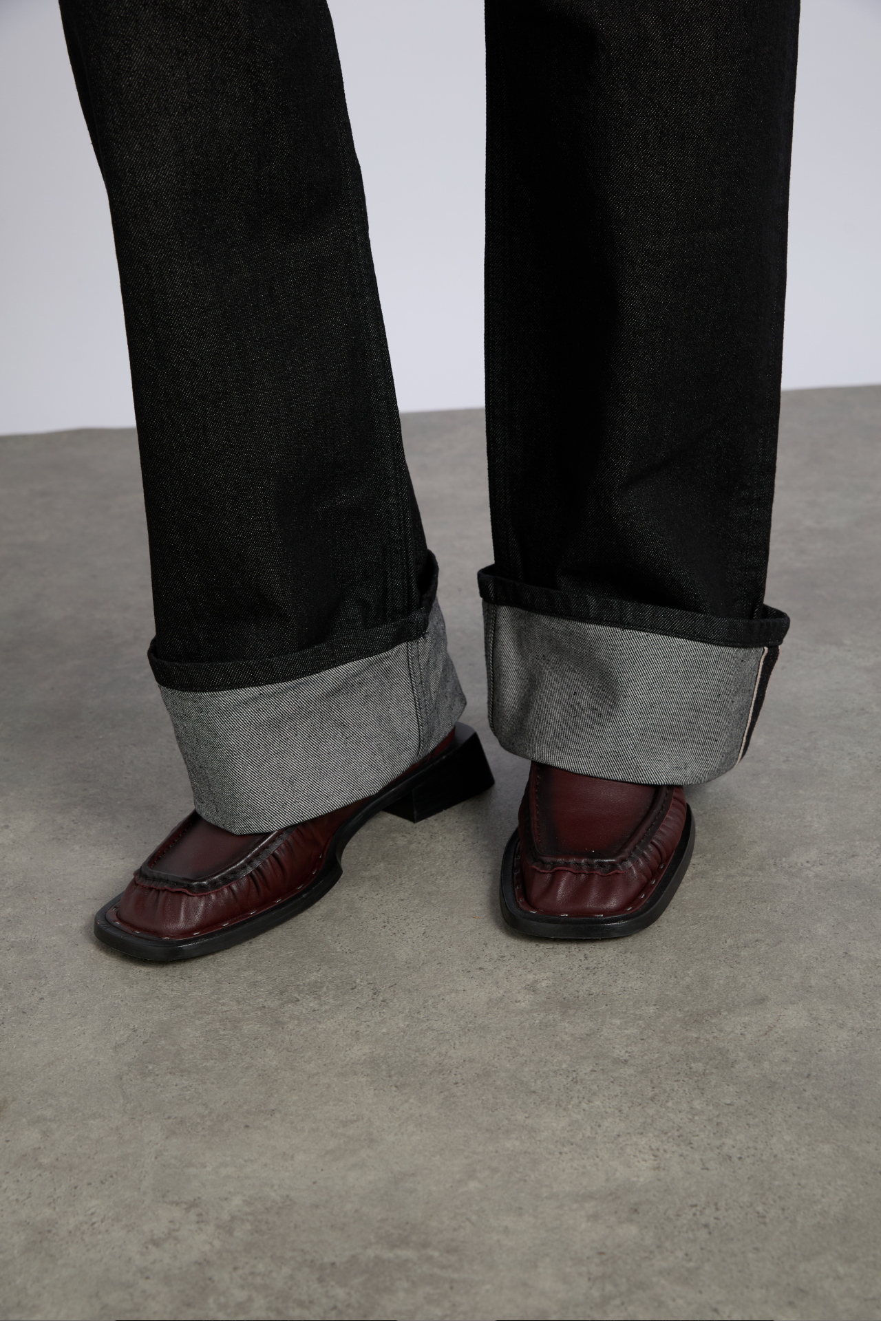 selvedge sylvie jeans - washed black (online exclusive)