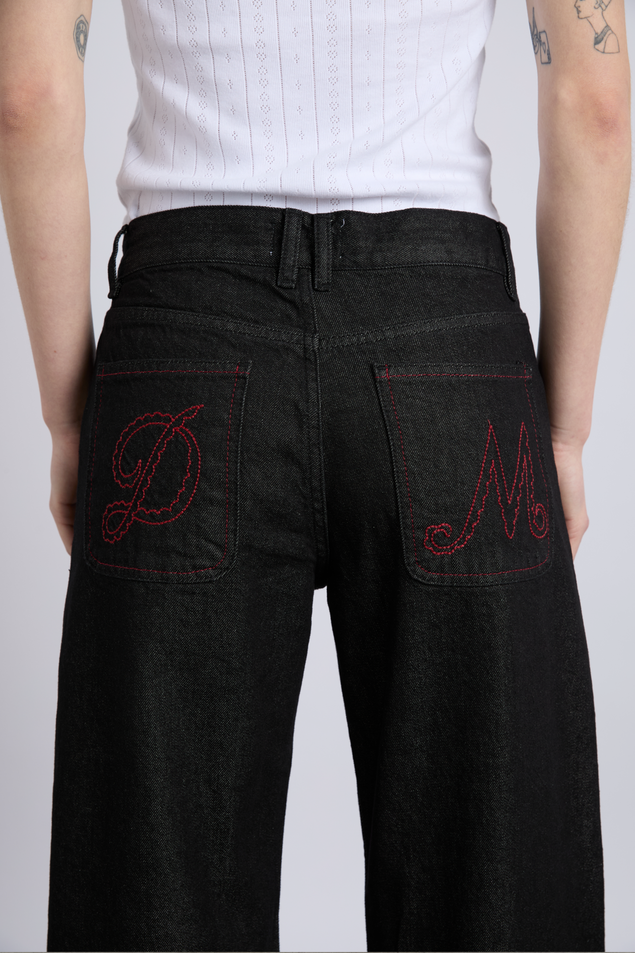 selvedge sylvie jeans - washed black (online exclusive)