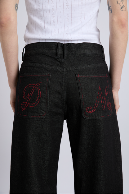 selvedge sylvie jeans - washed black (online exclusive)