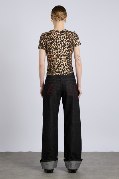 selvedge sylvie jeans - washed black (online exclusive)