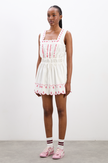 amaya mini dress - cherries