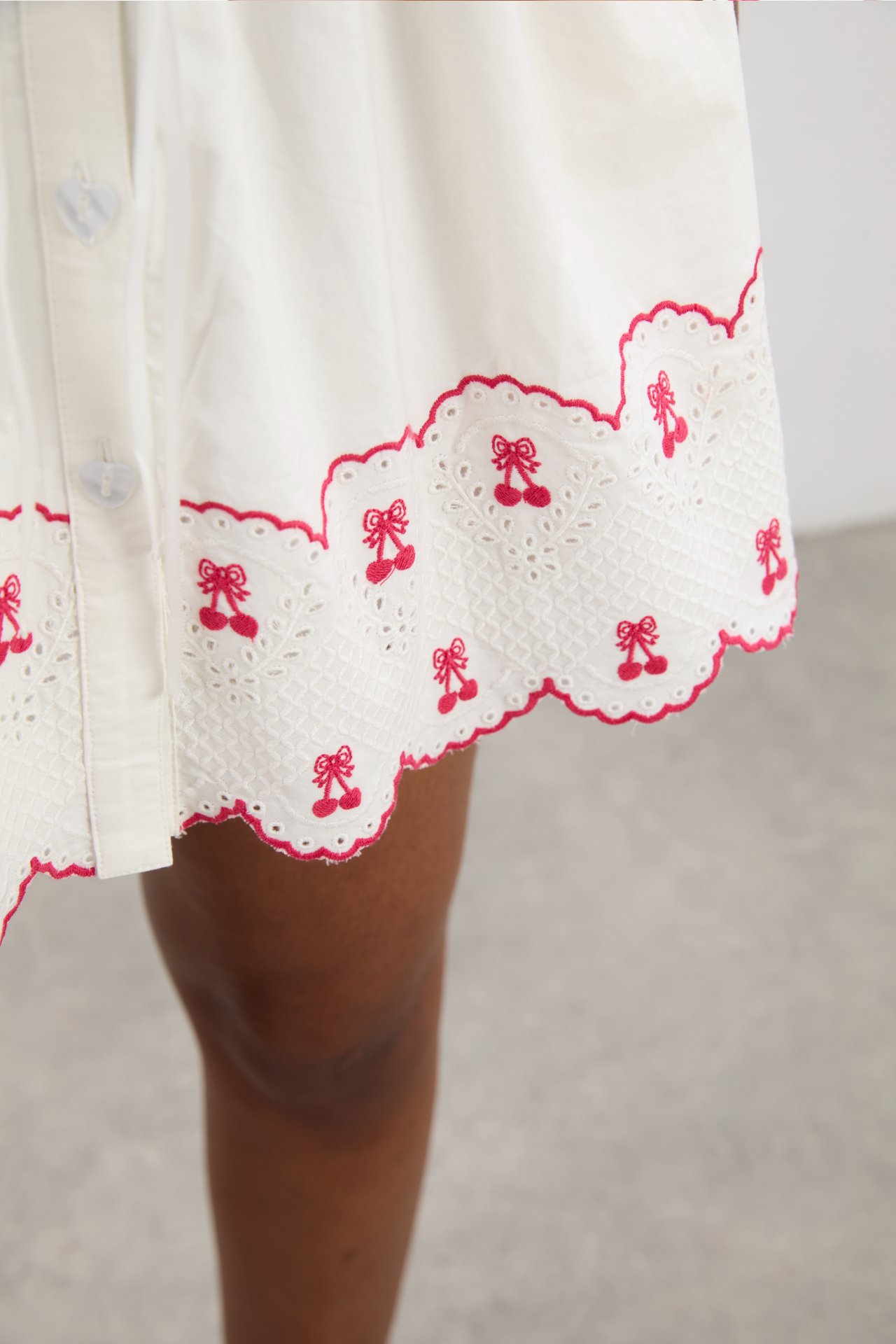 amaya mini dress - cherries